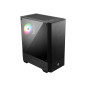MSI MAG Forge 110R Boitier PC Gaming Moyen Tour Noir, 1x Ventilateur 120mm ARGB, Panneau Latéral en Verre Trempé, ATX, mATX, Min MSI MAG Forge 110R Boitier PC Gaming Moyen Tour Noir, 1x Ventilateur 120mm ARGB, Panneau Latéral en Verre Trempé, ATX, mATX, Min