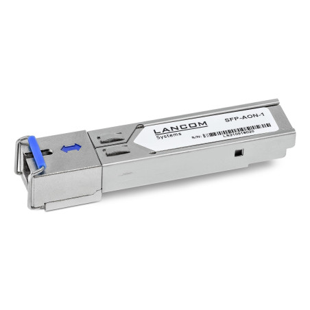 Lancom SFP-AON-1 - SFP (Mini-GBIC) - Module émetteur-récepteur - GigE, AON - 1000BASE-BX20-U, 1000Base-BX10-U - SC/APC Monomode 