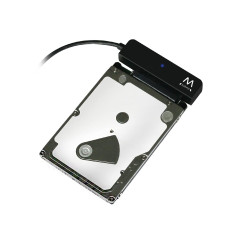 Ewent Câble convertisseur/Adaptateur USB 3.0/3.1 (Gen.1) à SATA I/II/III pour SSD/HDD 2,5, Noir