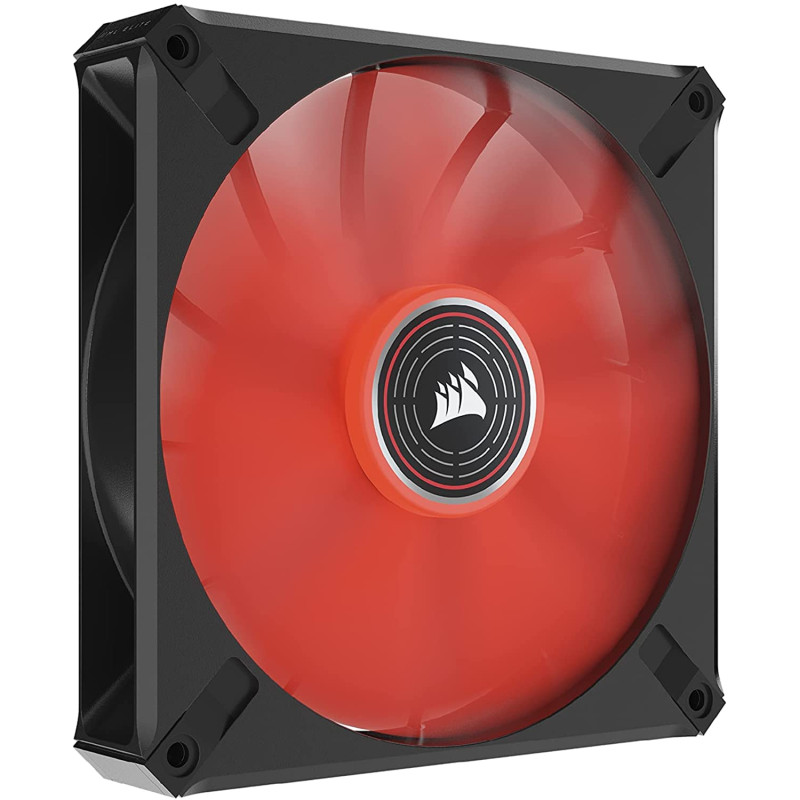 Corsair ML140 LED ELITE, 140 mm PWM Ventilateur à LED (Technologie CORSAIR AirGuide, Roulement à Lévitation Magnétique, Jusqu’à Corsair ML140 LED ELITE, 140 mm PWM Ventilateur à LED (Technologie CORSAIR AirGuide, Roulement à Lévitation Magnétique, Jusqu’à