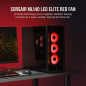 Corsair ML140 LED ELITE, 140 mm PWM Ventilateur à LED (Technologie CORSAIR AirGuide, Roulement à Lévitation Magnétique, Jusqu’à Corsair ML140 LED ELITE, 140 mm PWM Ventilateur à LED (Technologie CORSAIR AirGuide, Roulement à Lévitation Magnétique, Jusqu’à