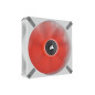 Corsair ML140 LED ELITE, 140 mm PWM Ventilateur à Rouge (Technologie CORSAIR AirGuide, Roulement à Lévitation Magnétique, Jusqu’ Corsair ML140 LED ELITE, 140 mm PWM Ventilateur à Rouge (Technologie CORSAIR AirGuide, Roulement à Lévitation Magnétique, Jusqu’