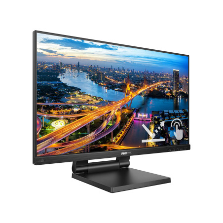 Philips Moniteur B Line 222B1TC/00 Moniteur à écran Tactile 54,6 cm (21.5") 1920 x 1080 Pixels Plusieurs Pressions Noir