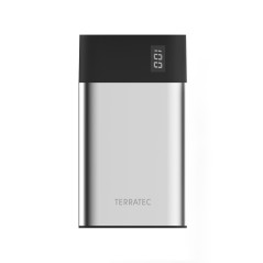 TerraTec P120 Slim, capacité 12000 mAh, Design Fin, Batterie Externe compacte, Batterie