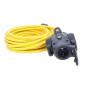 as - Schwabe 61453 Rallonge électrique 3 prises en caoutchouc K35 AT-N07V3V3-F 3G2.5 pour usage en extérieur Protection IP44 10 as - Schwabe 61453 Rallonge électrique 3 prises en caoutchouc K35 AT-N07V3V3-F 3G2.5 pour usage en extérieur Protection IP44 10