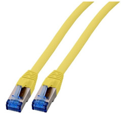 EFB Elektronik K5525FGE.3 câble de réseau 3 m Cat6a S/FTP (S-STP) Jaune - Câbles de réseau (3 m, Cat6a, S/FTP (S-STP), RJ-45, RJ