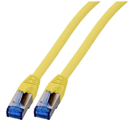 EFB Elektronik K5525FGE.3 câble de réseau 3 m Cat6a S/FTP (S-STP) Jaune - Câbles de réseau (3 m, Cat6a, S/FTP (S-STP), RJ-45, RJ