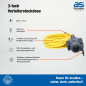 as - Schwabe 61453 Rallonge électrique 3 prises en caoutchouc K35 AT-N07V3V3-F 3G2.5 pour usage en extérieur Protection IP44 10 as - Schwabe 61453 Rallonge électrique 3 prises en caoutchouc K35 AT-N07V3V3-F 3G2.5 pour usage en extérieur Protection IP44 10