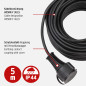Brennenstuhl 1161420 Cordon prolongateur de qualité IP44 en Caoutchouc, Noir, 5 m Brennenstuhl 1161420 Cordon prolongateur de qualité IP44 en Caoutchouc, Noir, 5 m