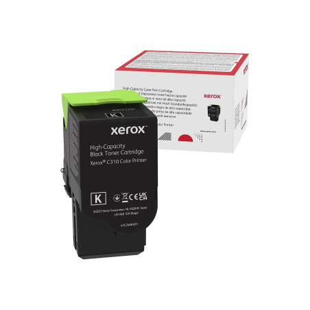 Xerox Originales C310 / C315 Noir Haute Capacité Cartouche de Toner (8,000 Pages) - 006R04364