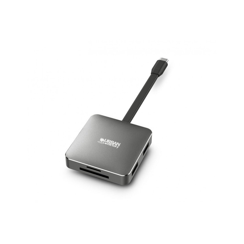 Type-C Station Travel 1X USB-A 3.0 VGA/HDMI 4K SIDEREAL Gray