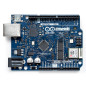 Arduino UNO WiFi Rev.2 [ABX00021] - Carte de développement avec microcontrôleur ATmega4809, WiFi intégré, idéale pour projets Io