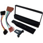 AERZETIX : Adaptateur Façade Cadre Réducteur 1din et Faisceau Son/Alimentation pour remplacer autoradio d'origine par Un Radio S AERZETIX : Adaptateur Façade Cadre Réducteur 1din et Faisceau Son/Alimentation pour remplacer autoradio d'origine par Un Radio S