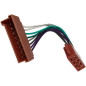 AERZETIX : Adaptateur Façade Cadre Réducteur 1din et Faisceau Son/Alimentation pour remplacer autoradio d'origine par Un Radio S AERZETIX : Adaptateur Façade Cadre Réducteur 1din et Faisceau Son/Alimentation pour remplacer autoradio d'origine par Un Radio S