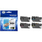 Brother LC421 Value Pack Lot de 4 Cartouches d'encre Noir/Jaune/Cyan/Magenta Brother LC421 Value Pack Lot de 4 Cartouches d'encre Noir/Jaune/Cyan/Magenta