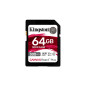 Kingston Canvas React Plus 64Go SDXC Carte mémoire UHS-II 300R/260W U3 V90 for Full HD/4K/8K - SDR2/64GB Kingston Canvas React Plus 64Go SDXC Carte mémoire UHS-II 300R/260W U3 V90 for Full HD/4K/8K - SDR2/64GB