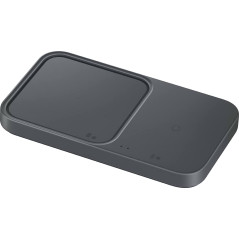 Samsung Chargeur Pad Induction sans Fil Duo 15W Noir, Charge Rapide, Version FR