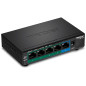 TRENDnet, TPE-TG52, Commutateur Gigabit PoE + 5 Ports, Budget d'alimentation PoE 32 W, capacité de Commutation 10 Gbit/s, QoS IE TRENDnet, TPE-TG52, Commutateur Gigabit PoE + 5 Ports, Budget d'alimentation PoE 32 W, capacité de Commutation 10 Gbit/s, QoS IE