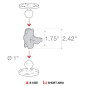 RAM-Mount RAP-B-201U-A