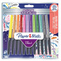 Paper Mate Flair stylos-feutres métallique | Pointe moyenne (0,7 mm) | L’encre pailletée brille sur du papier blanc | Assortimen Paper Mate Flair stylos-feutres métallique | Pointe moyenne (0,7 mm) | L’encre pailletée brille sur du papier blanc | Assortimen