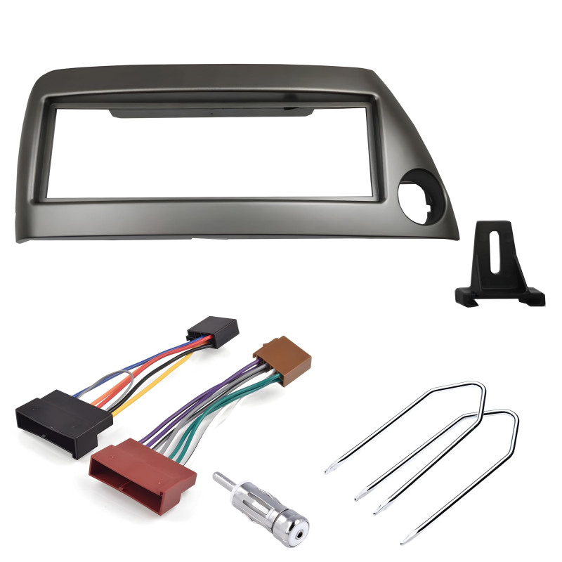 Sound-way Kit de Montage Autoradio, Façade Cadre de Radio 1 DIN, Adaptateur Compatible avec Ford Ka 1996-2008 Sound-way Kit de Montage Autoradio, Façade Cadre de Radio 1 DIN, Adaptateur Compatible avec Ford Ka 1996-2008