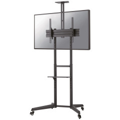 Neomounts by Newstar Mobile Floor Stand for 37-70 Screens - Black, 1039453 (Screens - Black)