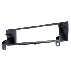 Kit de montage Autoradio, Façade cadre de radio 1 DIN, Adaptateur compatible avec BMW série 1/3 / X1 / Z4