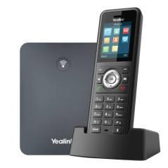 Yealink W79P DECT Système de téléphone IP (Base W70B + poignée W59R) Noir