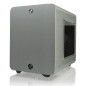 Raijintek METIS Plus Mini-ITX Boîtier PC - Argent Window 0R200057 Noir