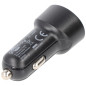 goobay KFZ USB 2P 48W USB-C PD+QC3.0 BK | 39908