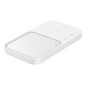 Samsung Wireless Charger Duo avec Adaptateur EP-P5400T, Blanc