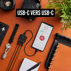 RØDE Câble RØDE SC22 USB-C vers USB-C (30 cm, noir)