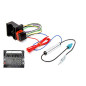 Sound-way Câble Adaptateur ISO Autoradio, Antenne fakra compatible avec Citroen, Peugeot Sound-way Câble Adaptateur ISO Autoradio, Antenne fakra compatible avec Citroen, Peugeot