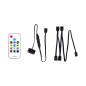 Xilence LQZ.ARGB_Set Remote Télécommande ARGB, Commande à Distance pour Composants PC LED ARGB (alimentations ARGB, refroidisseu