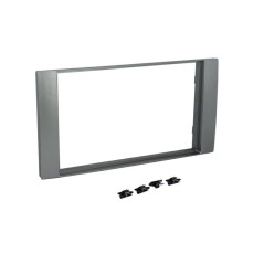Sound-way - Kit de Montage Autoradio, Façade Cadre de Radio 2 DIN, Adaptateur Compatible avec Ford C-Max/Fiesta/Focus/Galaxy/Kug