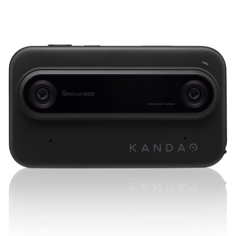 KanDao QooCam Ego - Caméra 3D intégrée avec visionneuse, vidéos 4K, Affichage stéréoscopique instantané, idéale pour Les Voyages KanDao QooCam Ego - Caméra 3D intégrée avec visionneuse, vidéos 4K, Affichage stéréoscopique instantané, idéale pour Les Voyages