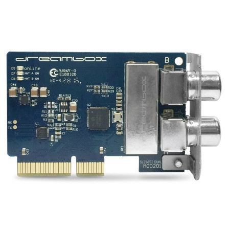 Dreambox dvbs/S2 Récepteur Satellite Double Tuner avec Pointe Silicon Laboratories technolgie