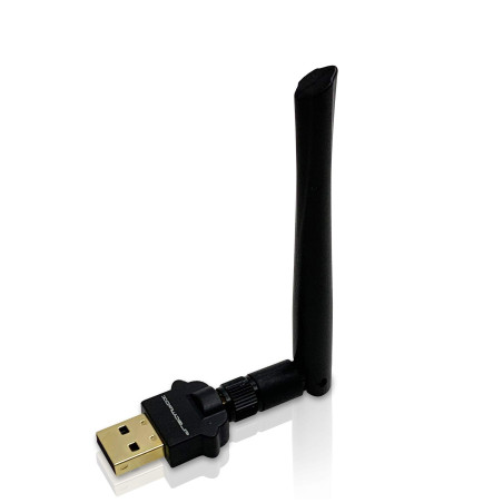 Dreambox Adaptateur USB 2.0 sans fil Dual Band 1300 Mbps avec antenne