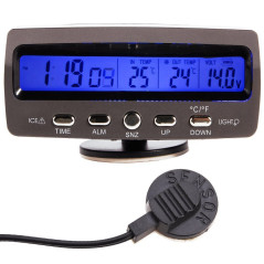 Thermomètre de la température de moniteur de l'alarme LCD/Battery de voiture