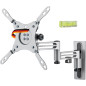 SCHWAIGER LWHD4315 513 Support TV Mural 13-43 Pouces Support TV Mounting Suspension TV inclinable, pivotante, rotative Max. 15kg SCHWAIGER LWHD4315 513 Support TV Mural 13-43 Pouces Support TV Mounting Suspension TV inclinable, pivotante, rotative Max. 15kg