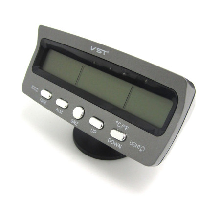 Thermomètre de la température de moniteur de l'alarme LCD/Battery de voiture