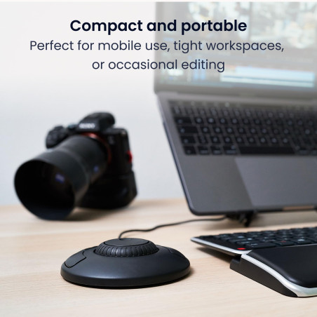 Contour Multimedia Controller Xpress USB Mac/PC Schwarz (Import Royaume Uni)