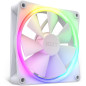 NZXT F120 Ventilateur RGB - RF-R12TF-W1 - Personnalisation avancée de l'éclairage - Refroidissement silencieux - Pack Triple (co