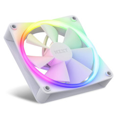 NZXT F120 Ventilateur RGB - RF-R12SF-W1 - Personnalisation avancée de l'éclairage rgb- Refroidissement silencieux - Vendu seul (
