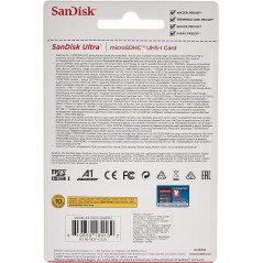 SanDisk 32GB Ultra® microSDHC 120MB/s A1 Class 10 UHS-I