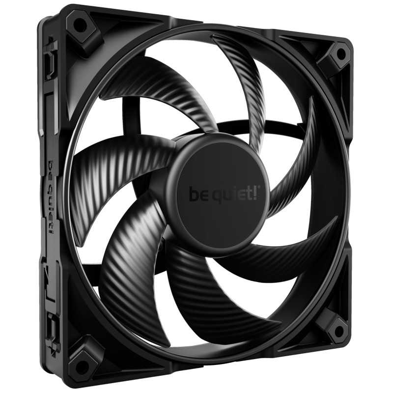 be quiet ! Silent Wings Pro 4 PWM 140mm ventilateur, pales optimisées, performances exceptionnelles Speed Switch pour une vitess be quiet ! Silent Wings Pro 4 PWM 140mm ventilateur, pales optimisées, performances exceptionnelles Speed Switch pour une vitess