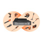 BLACK+DECKER BDC2A-QW Chargeur pour batterie lithium-ion 18 V/54 V, Noir BLACK+DECKER BDC2A-QW Chargeur pour batterie lithium-ion 18 V/54 V, Noir