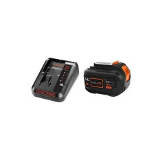 BLACK+DECKER BDC2A-QW Chargeur pour batterie lithium-ion 18 V/54 V, Noir