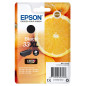 Epson 33XL Orange Noir, Cartouche d'encre d'origine XL Haute capacité, XP-530 XP-540 XP-630 XP-635 XP-640 XP-645 XP-830 XP-900 X