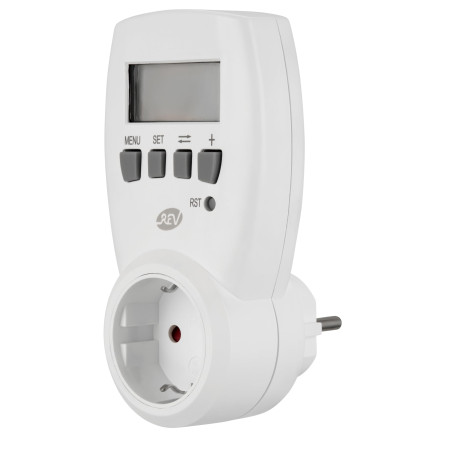 REV App. de Mesure numérique Compact des coûts d'énergie,blan